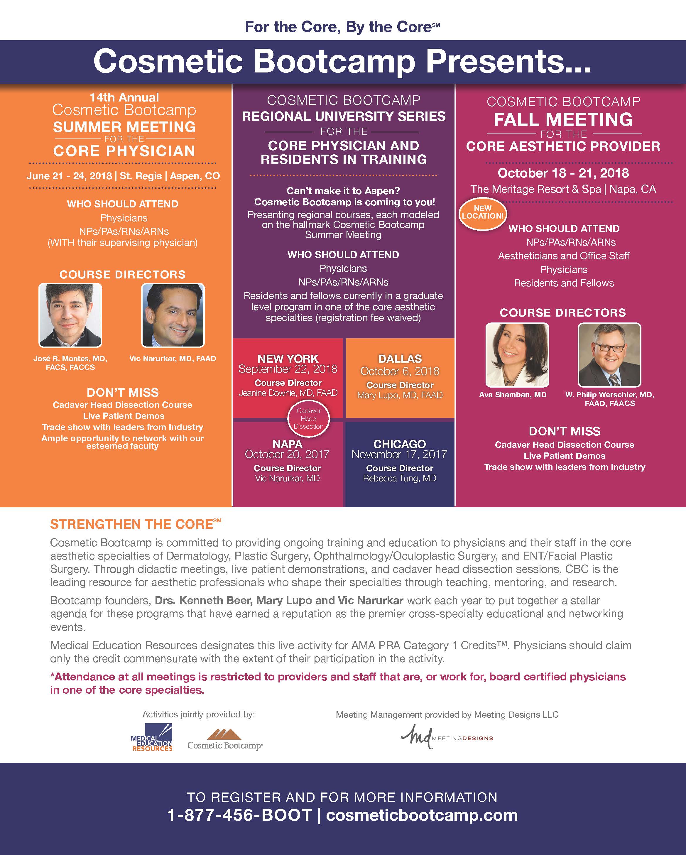 Cosmetic Bootcamp Fall Meeting