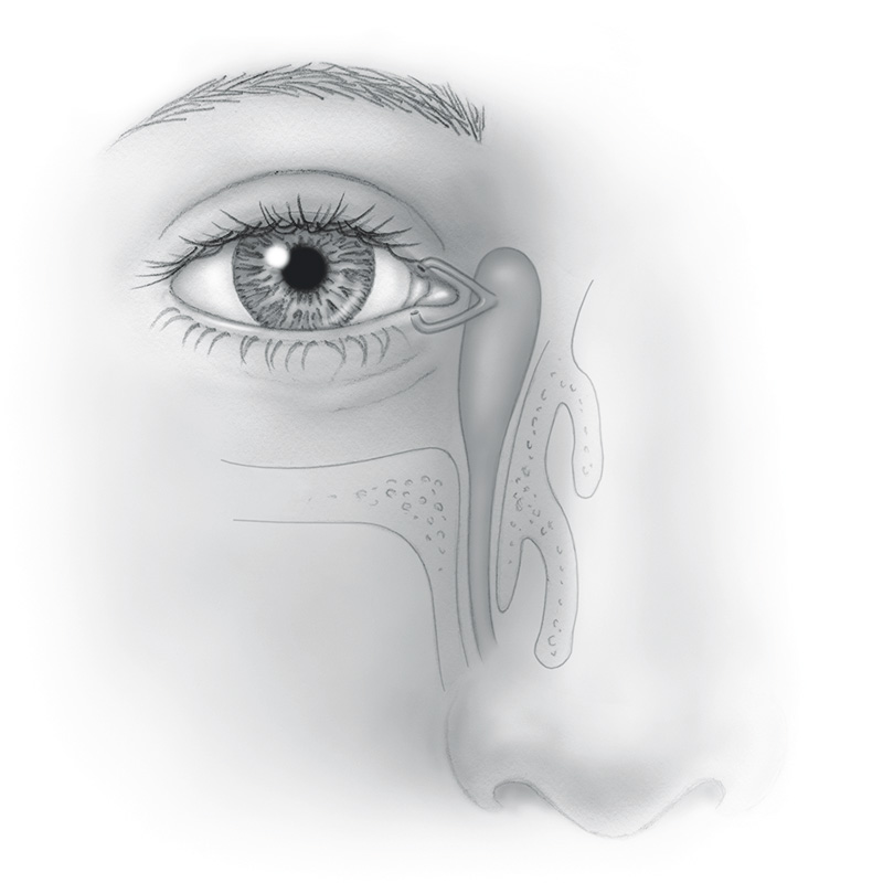 Teary eye (original drawing) — Natalia Fabia